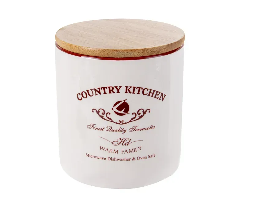 Банка для сипучих продуктів Country kitchen 450 мл 10x11 см - фото 1