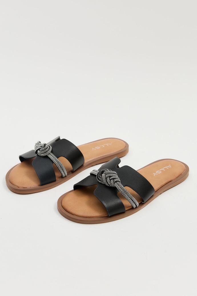 Шлепанцы ALLSY 196672 р. 36 Черный (21244_36)