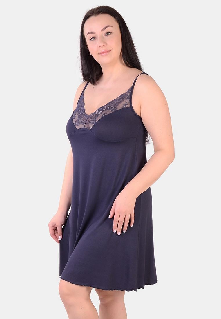 Женская ночная рубашка N.EL 789-92-1 M Фиолетовый - фото 2 Женская ночная рубашка N.EL 789-92-1 M Фиолетовый - фото 2