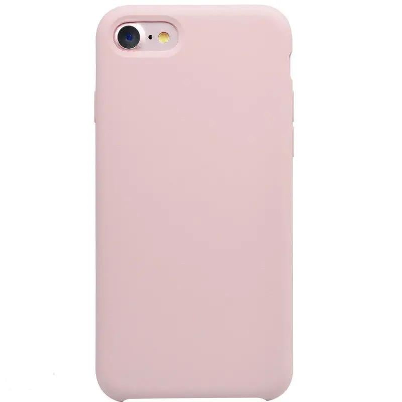 Силіконовий чохол-накладка Hoco Silicone Series for iPhone 7/8/SE 2020, Pink