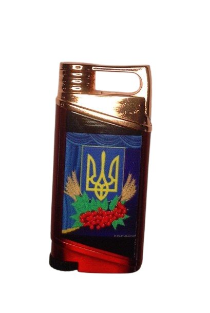 Зажигалка карманная газовая HL-314 Украина острое пламя (3225)