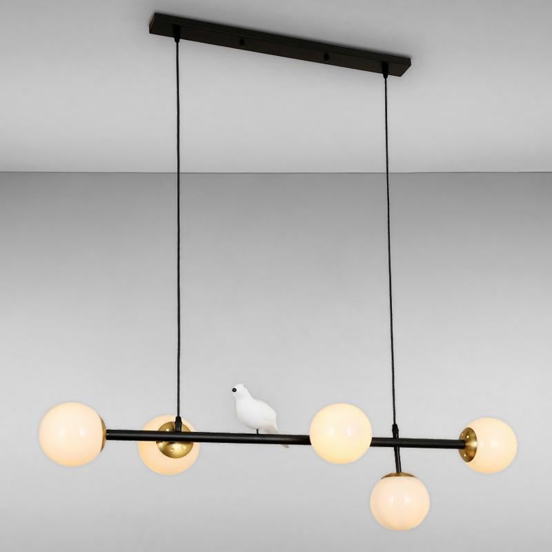 Люстра подвесная Light House LS-17112-5 Черный (16379)