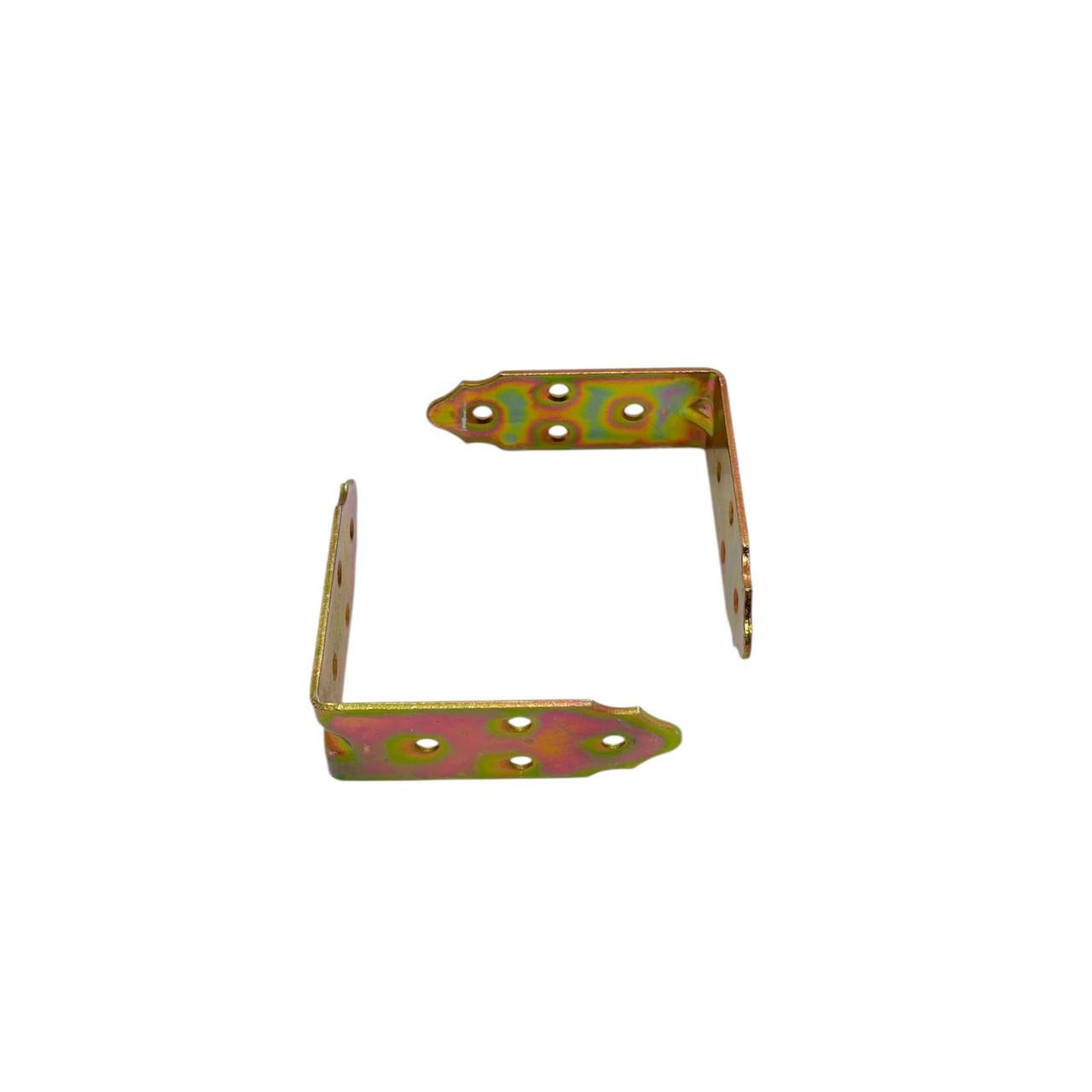 Кутник кріпильний Piomar 70х70х30 мм декоративний перфорований оцинкований (280042) - фото 3