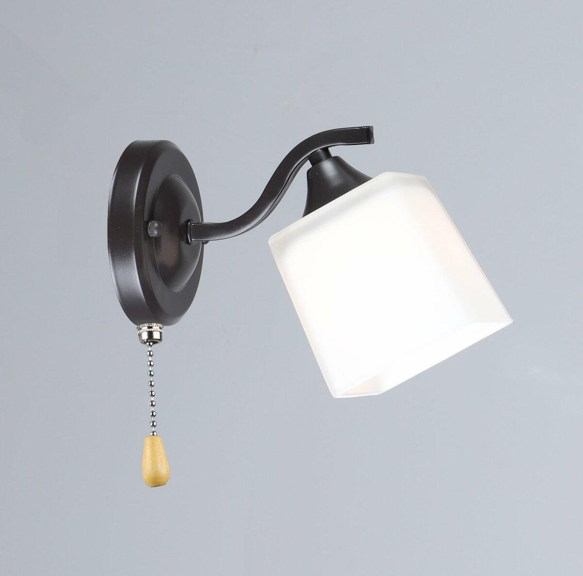 Бра Lighthouse SRS-18311/1W BK+CH Черный/Белый (112002)