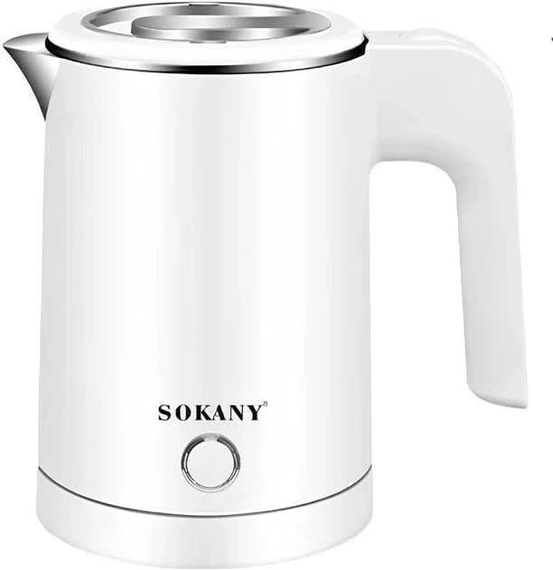 Электрочайник Sokany SK-SH-1077 0,5л Белый (30742350)