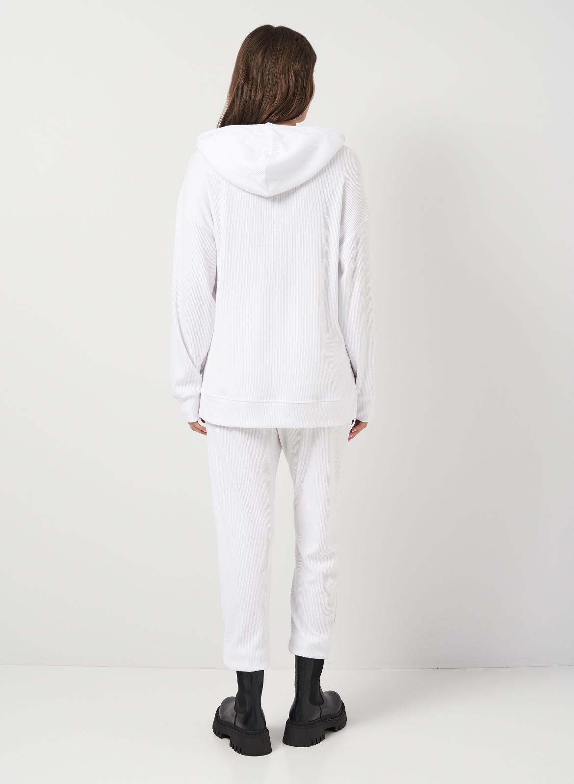 Костюм в рубчик женский Мари р. 54 Белый (2285640799) - фото 5