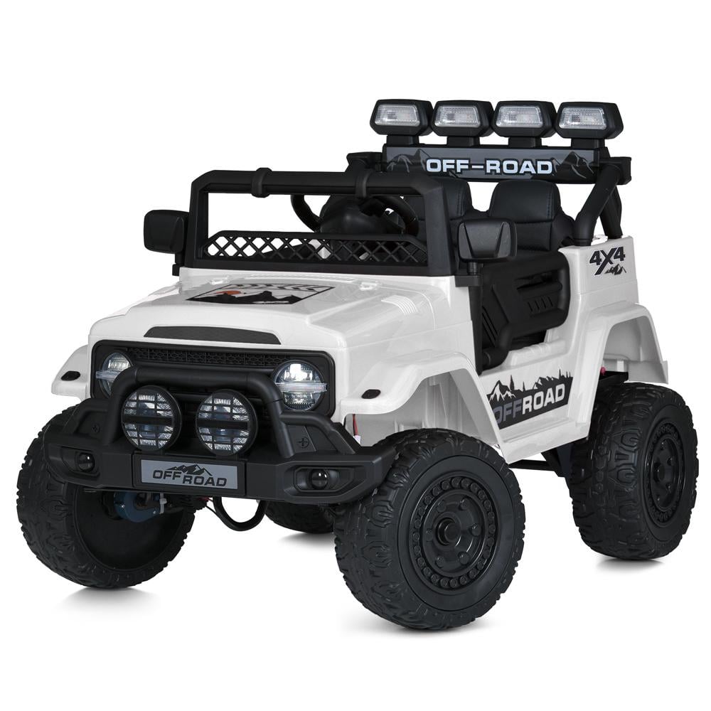 Детский электромобиль Bambi Jeep JJ2122EBLR Белый
