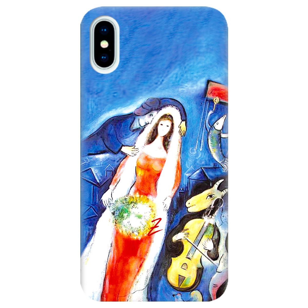 Силиконовый чехол Zorrov для Apple iPhone X - Nevesta (10290050153033554)