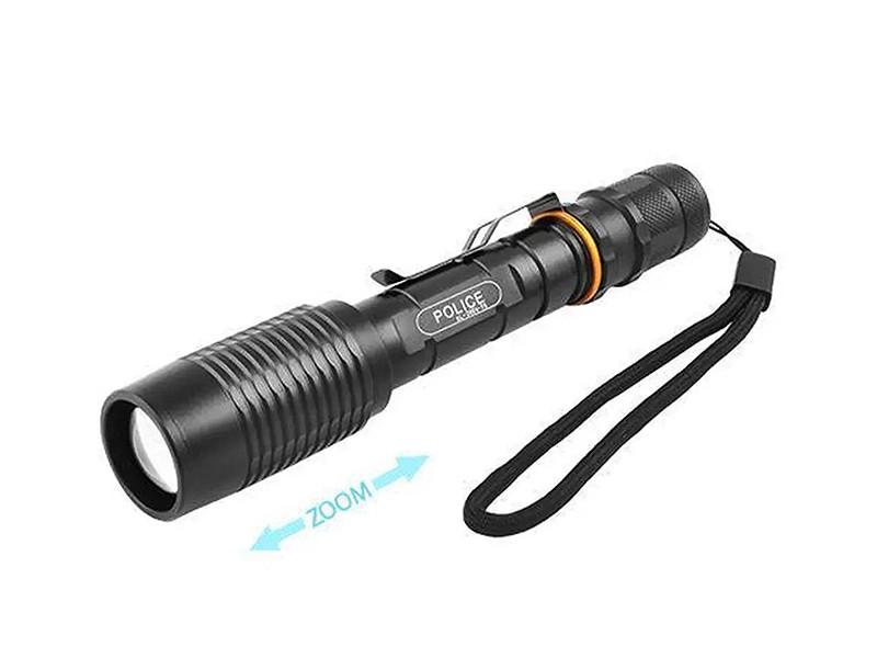 Фонарь ручной 2804-T6 Зарядное 220 V 2x18650 zoom Box