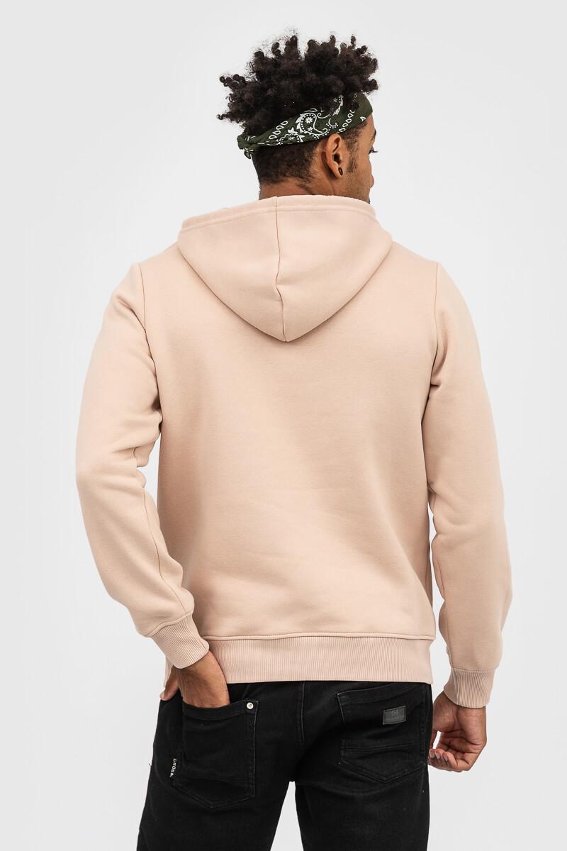 Худи утепленный RAY BASIC U0401 Cream UNISEX XXL Бежевый - фото 3 Худи утепленный RAY BASIC U0401 Cream UNISEX XXL Бежевый - фото 3