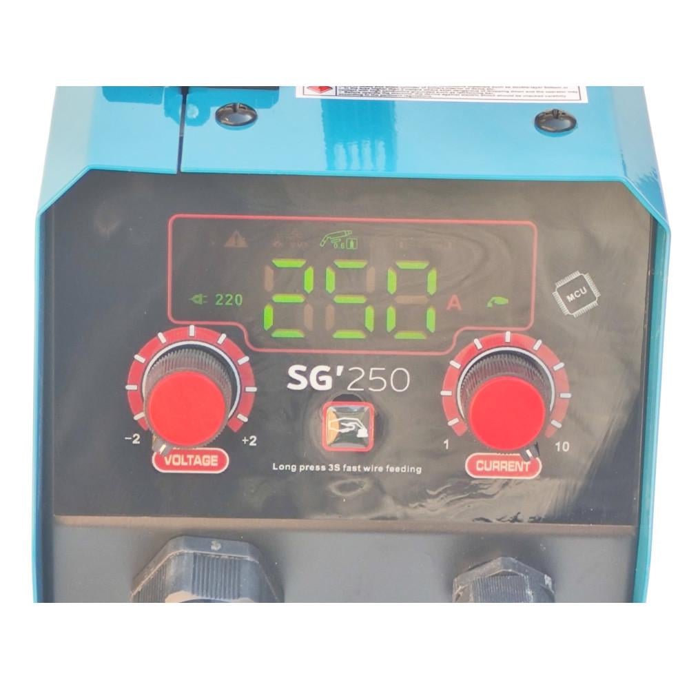 Сварочный полуавтомат KRAISSMANN SG'250 (MIG/MMA/TIG) - фото 3