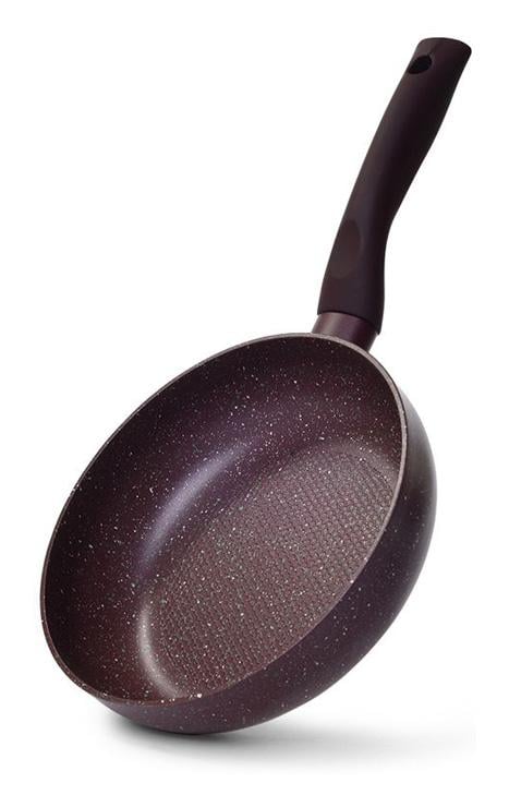 Сковорода-сотейник Fissman Mosses Stone Ø 24 см з антипригарним покриттям TouchStone (FN-14698)