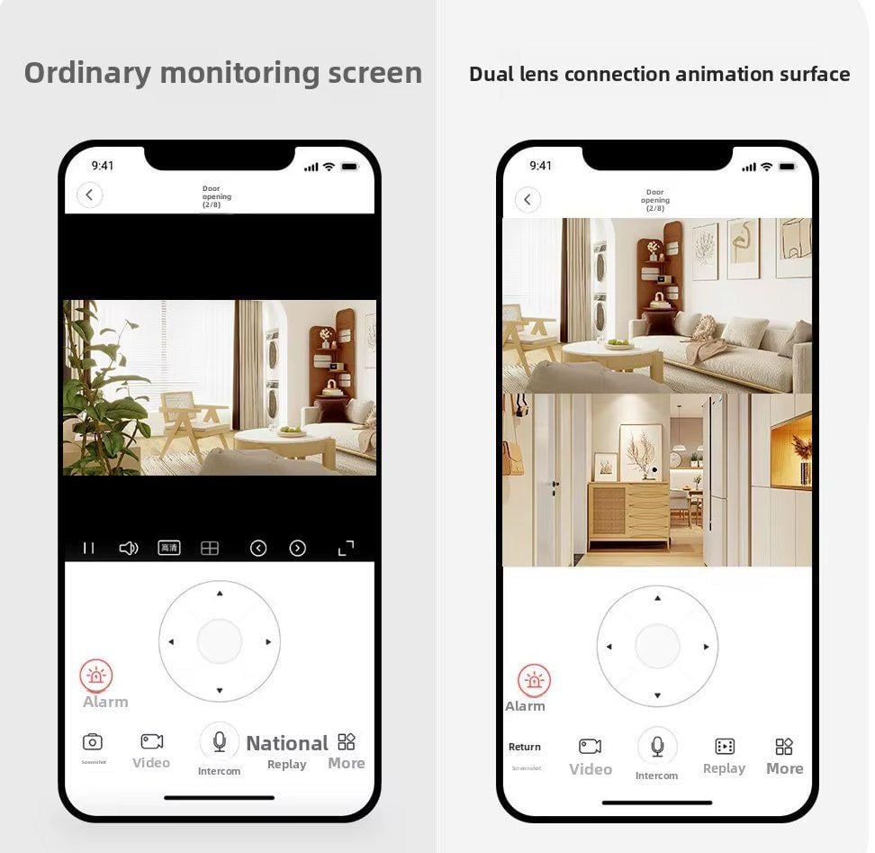 Відеоняня Xiaovv BQ2 PRO 4 Мп Wi-Fi 360° нічне бачення (43787) - фото 7 Відеоняня Xiaovv BQ2 PRO 4 Мп Wi-Fi 360° нічне бачення (43787) - фото 7