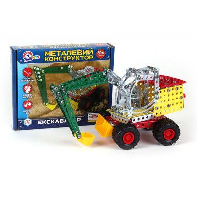 Конструктор металлический ТехноК Экскаватор (45493)