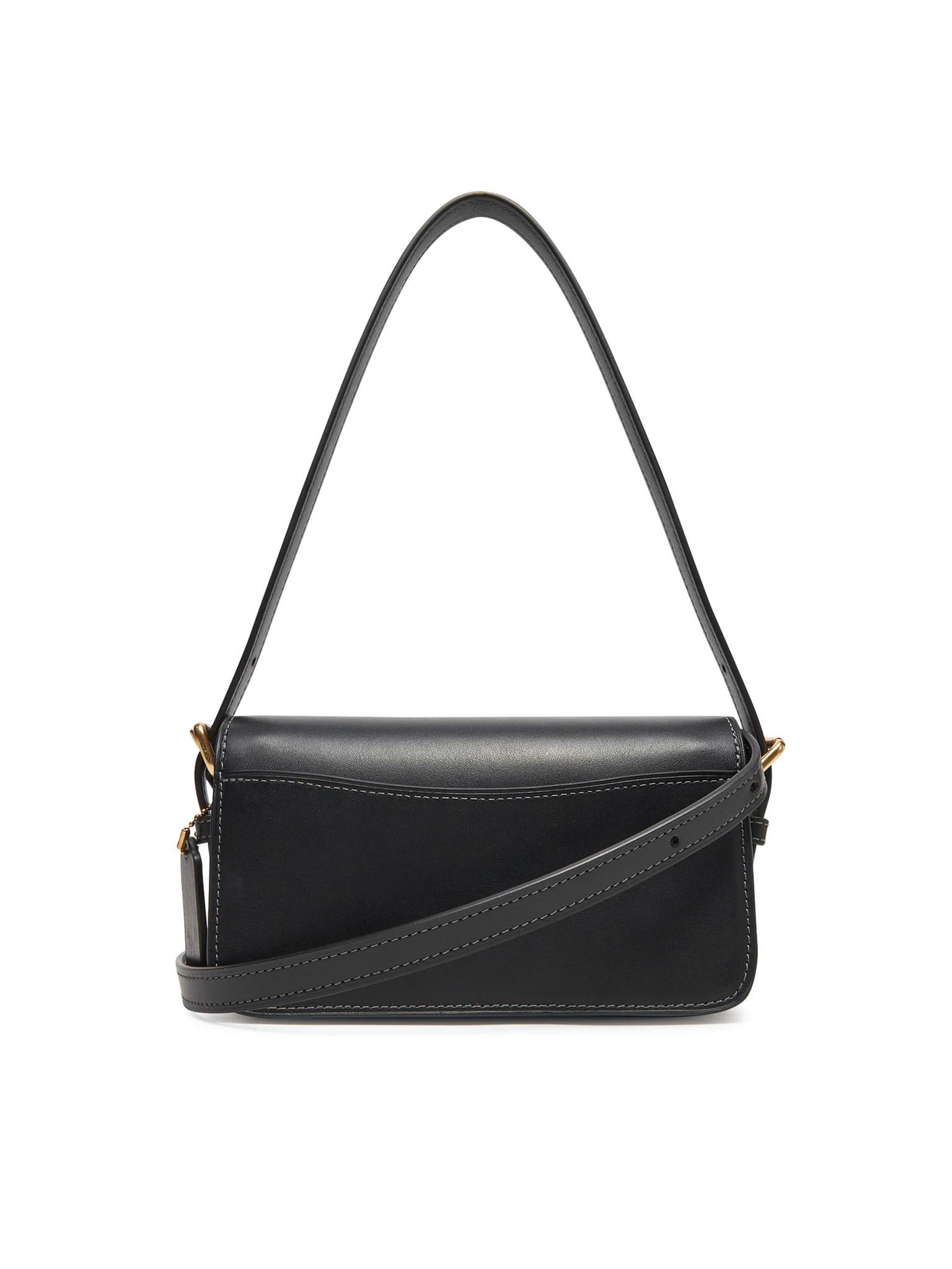 ᐉ Жіноча сумка шкіряна Coach Zoe Shoulder Bag Чорний • Краща ціна