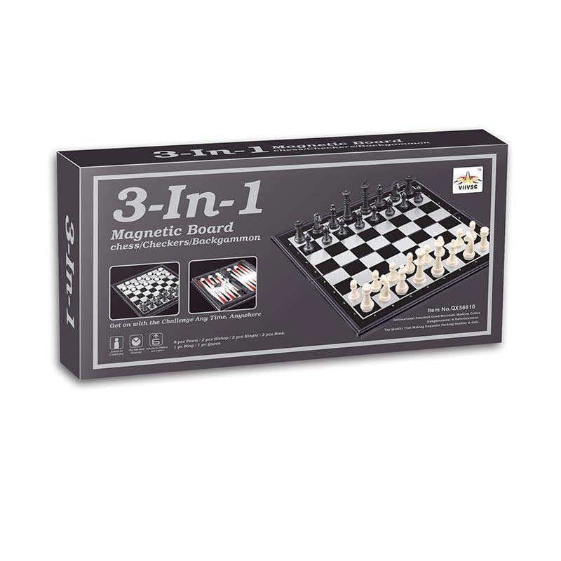 Настольная игра Шахматы шашки магнитные QX56810 (31156126)