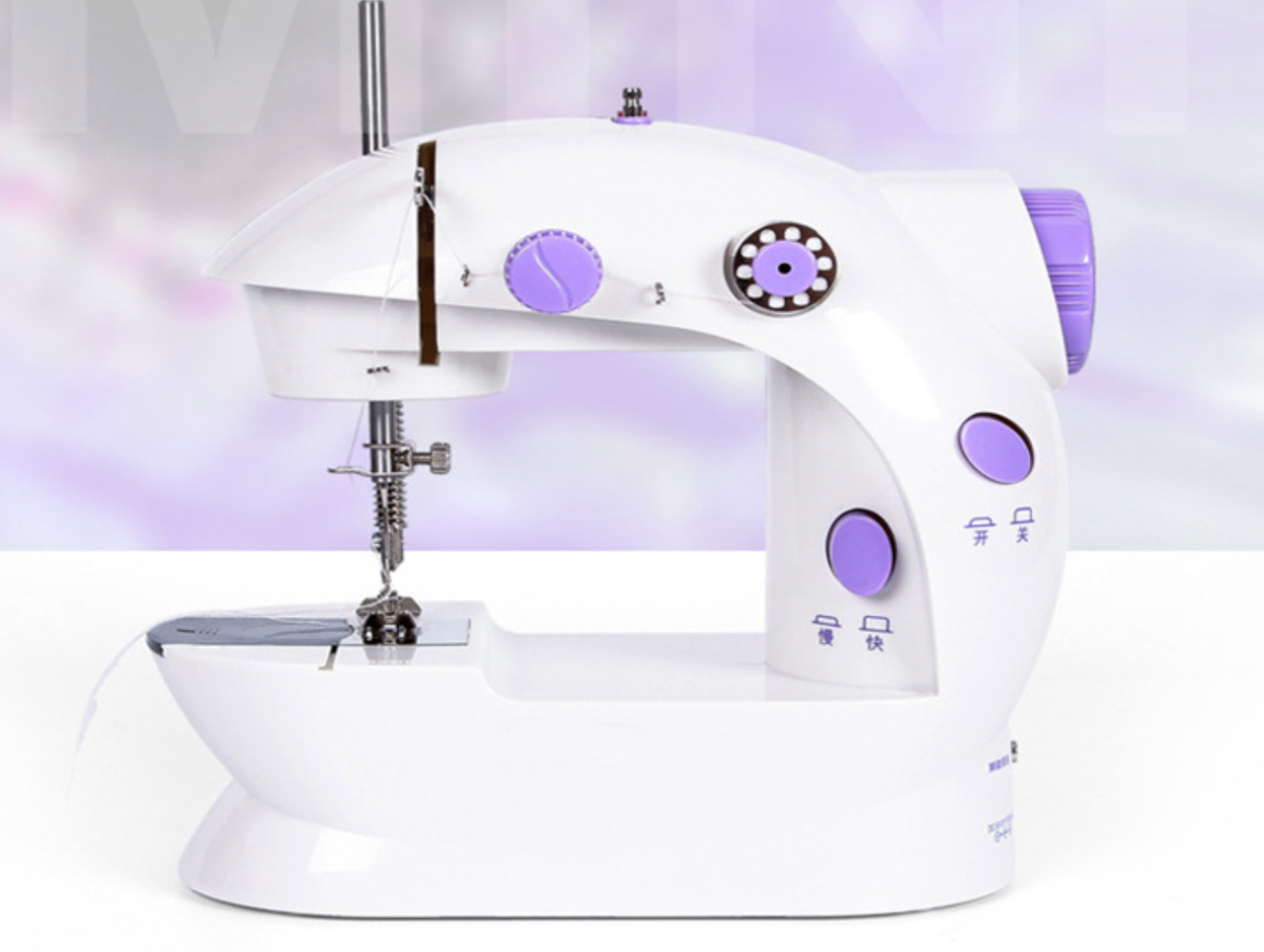 Швейная машинка Mini Sewing Machine домашняя портативная 4в1 (00428) - фото 9