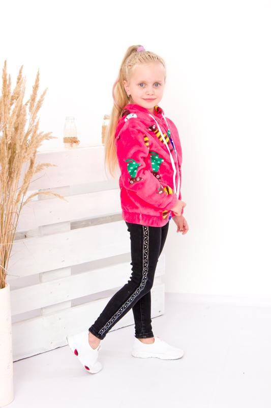 Джемпер для девочки Носи свое на молнии 92 см Розовый (6071-035-5-v3)