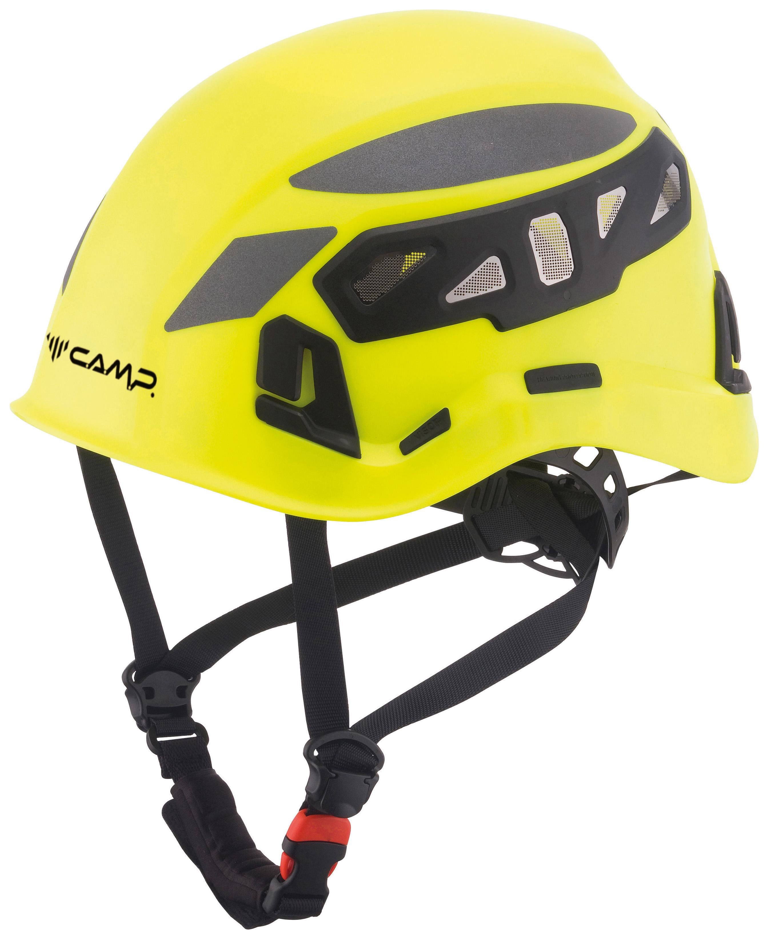Каска CAMP ARES AIR PRO 54-62 см Fluo yellow/Reflective grey (2643-3)