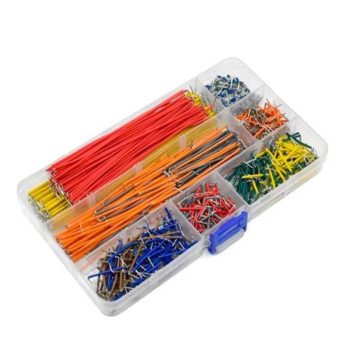 Набір з'єднувальних джамперів для макетних плат у кейсі 840 шт. (805937) Набір з'єднувальних джамперів для макетних плат у кейсі 840 шт. (805937)