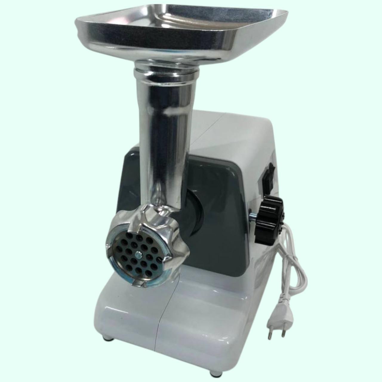 М’ясорубка електрична Crownberg CB-4212 з насадкою для томатів кеббе та реверсом 2500 Вт Білий (є52)