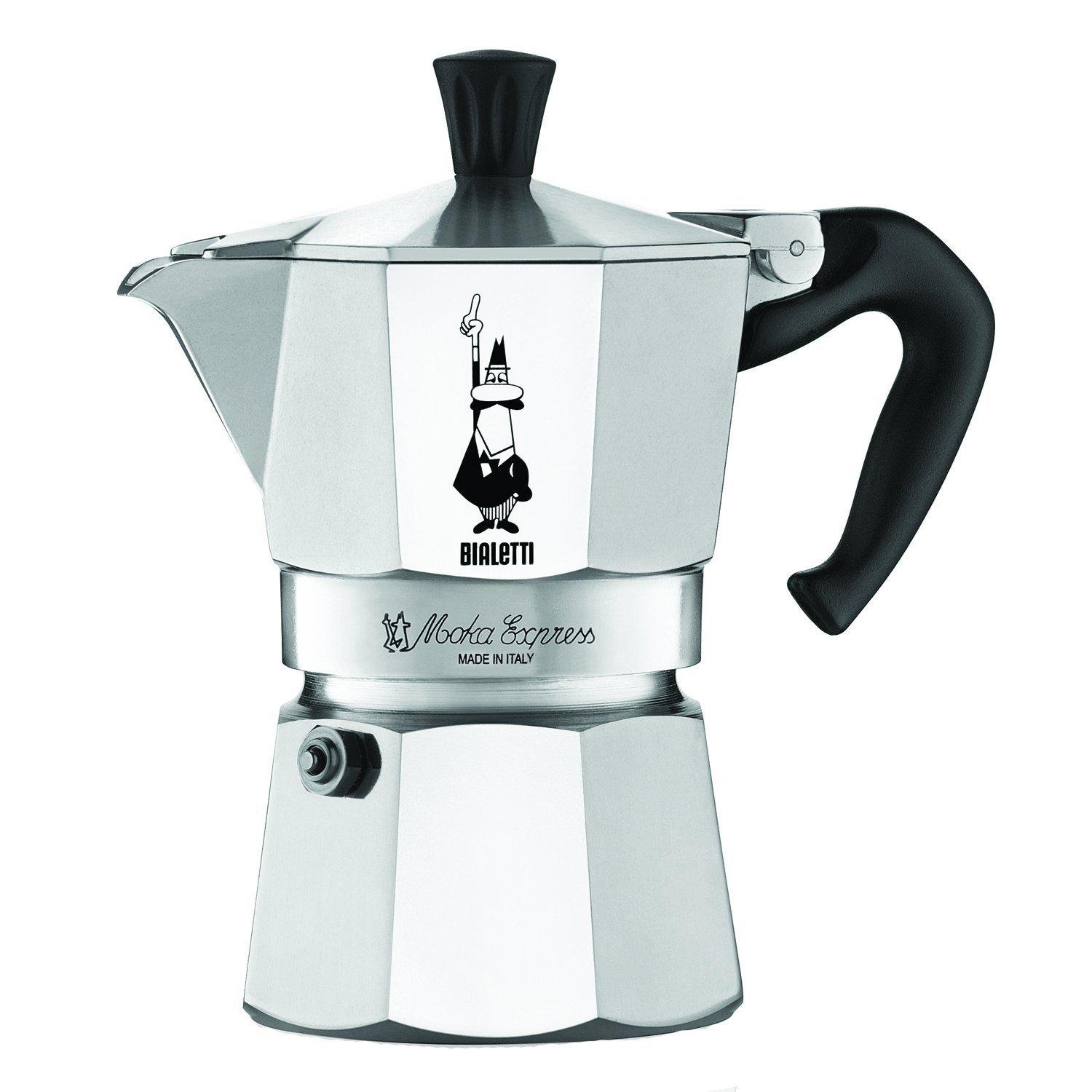 Гейзерна кавоварка на 2 порції Bialetti Moka Express 120 мл