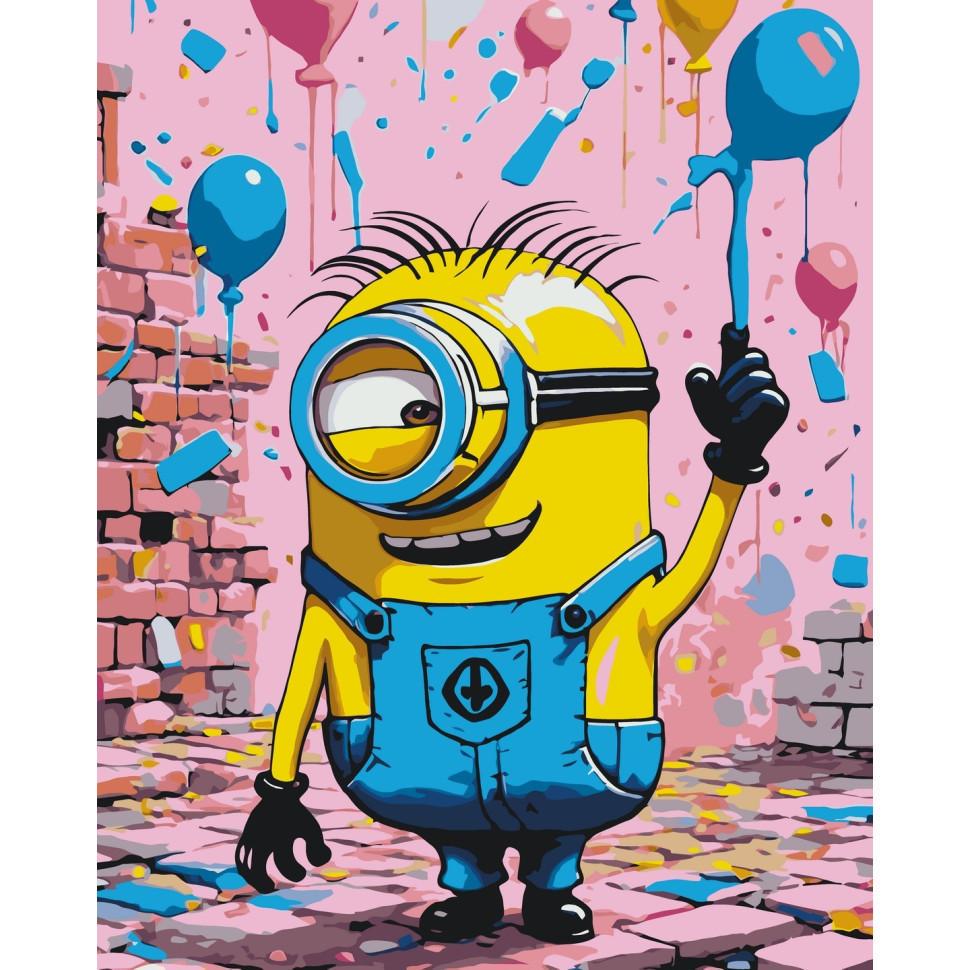 Картина по номерам ART CRAFT Миньйон 16121-AC 40x50 см (16121-AC)