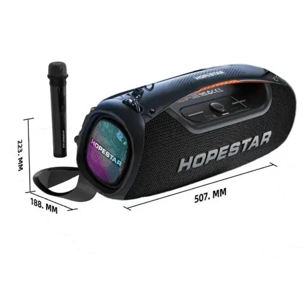 Колонка HOPESTAR A60 100W/TWS/IPX56/RGB/18000 mAh/мікрофон (00000010238) - фото 2