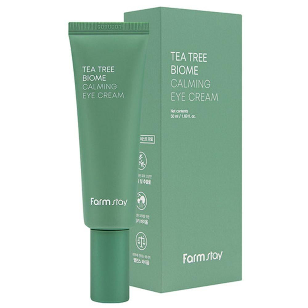 Крем заспокійливий для очей Farmstay Tea Tree Biome Calming Eye Cream 50 мл (8809783321423)