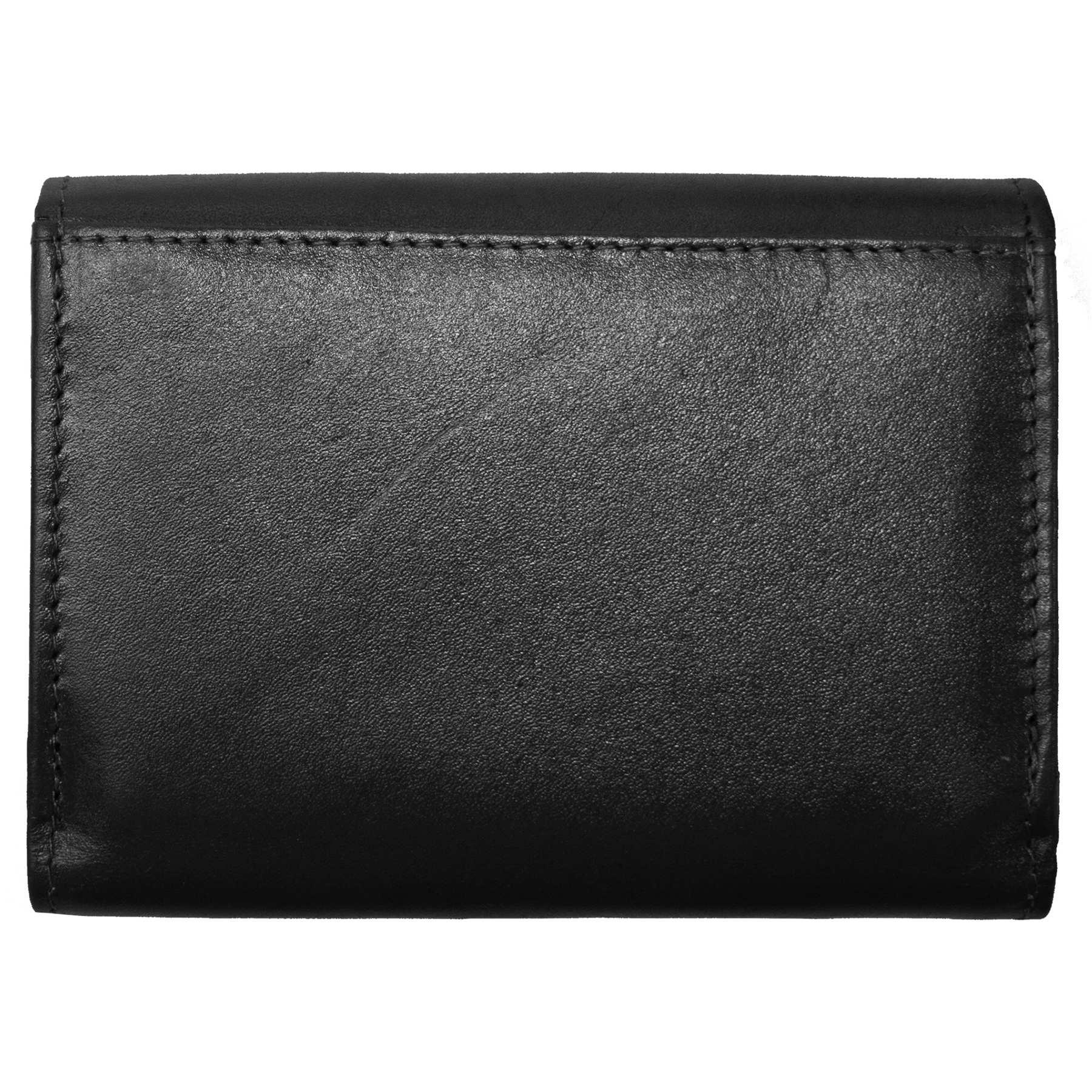 Кошелек женский кожаный SEMI LINE RFID Black (P8272-0) - фото 5 Кошелек женский кожаный SEMI LINE RFID Black (P8272-0) - фото 5