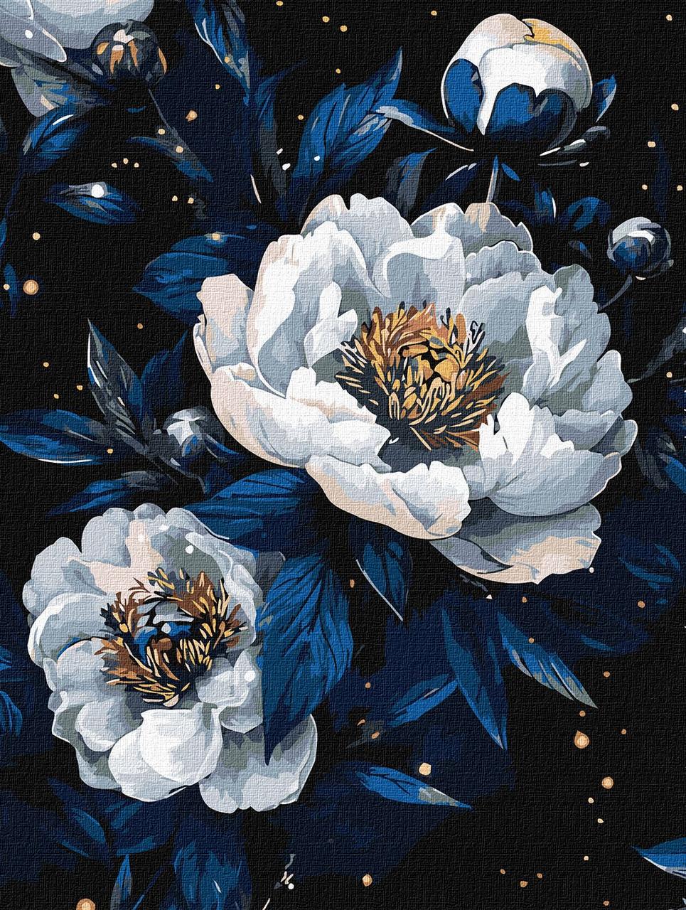 Картина по номерам Ideyka Цветочное созвездие 30х40 см (2847123885)