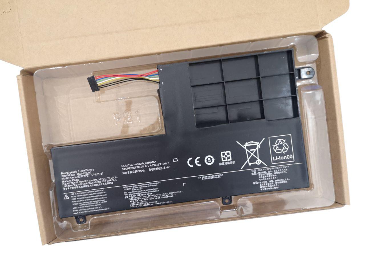 Аккумулятор для Lenovo Yoga IdeaPad 330S-15ARR/L14M2P21/L14L3P21/Type C 4050 mAh 30Wh (21818557)