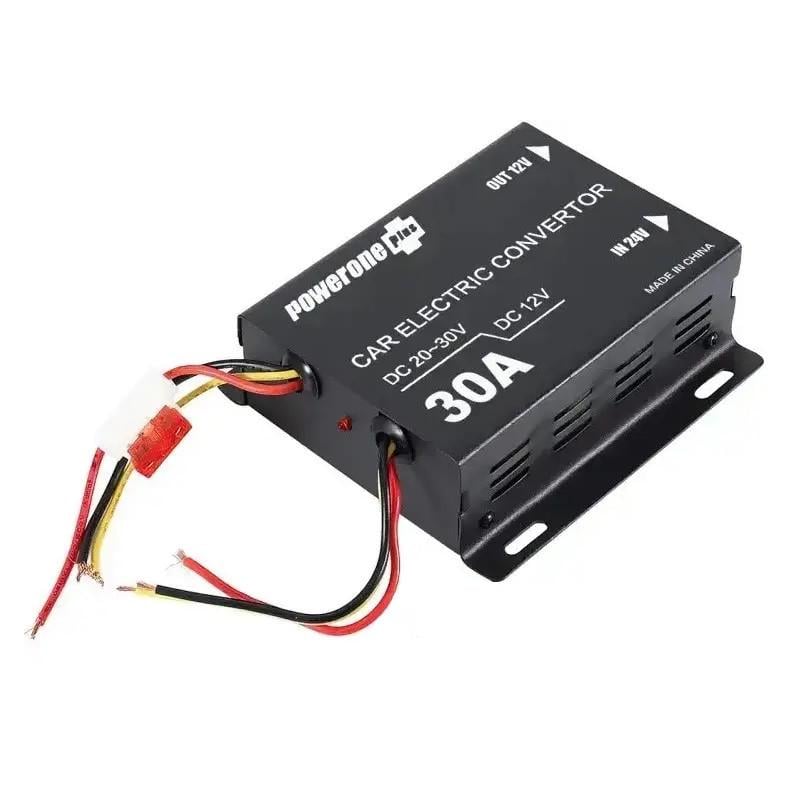 Інвертор PowerOne Plus 24В 12 В 30 A Black (3_06355) - фото 2 Інвертор PowerOne Plus 24В 12 В 30 A Black (3_06355) - фото 2