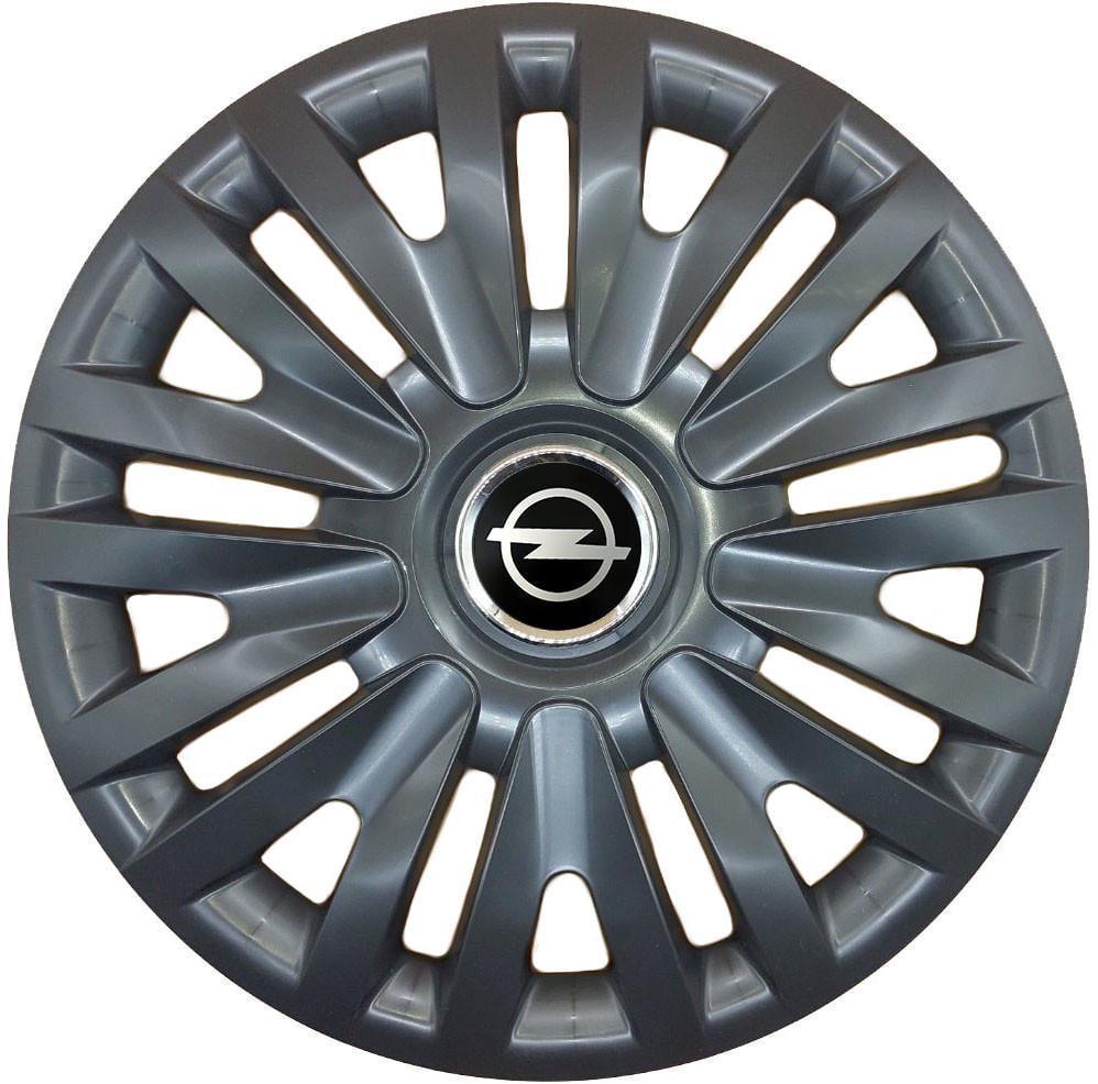 Ковпаки з логотипом SJS Opel 412 R16 4 шт. Чоний (31005823)