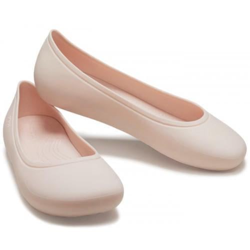 Балетки жіночі Crocs Brooklyn Flat Quartz р. 39-40 Кварц (17600)