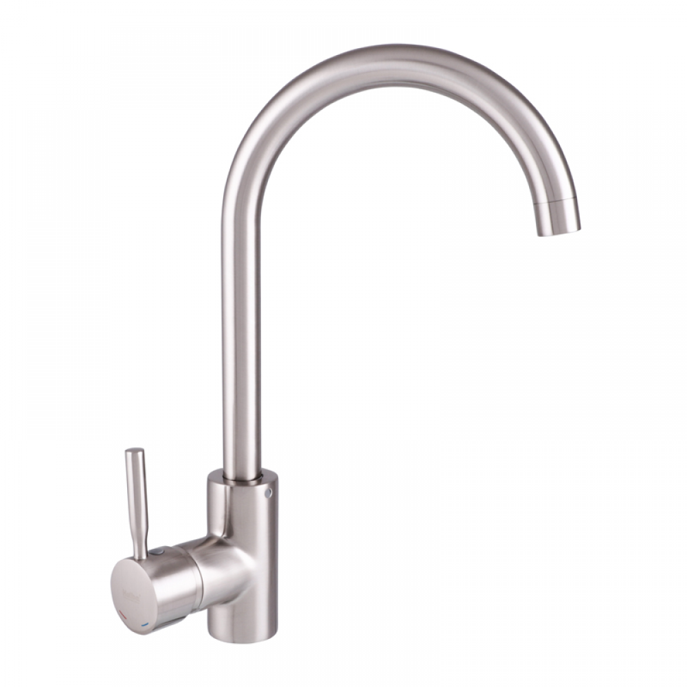 Смеситель для кухни Haiba Hans HB3916 однорычажный Сатин (63302) Смеситель для кухни Haiba Hans HB3916 однорычажный Сатин (63302)