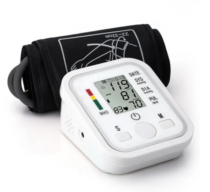 Тонометр автоматический на запястье плечевой с индикатором аритмии Version V10 Белый (28734452)