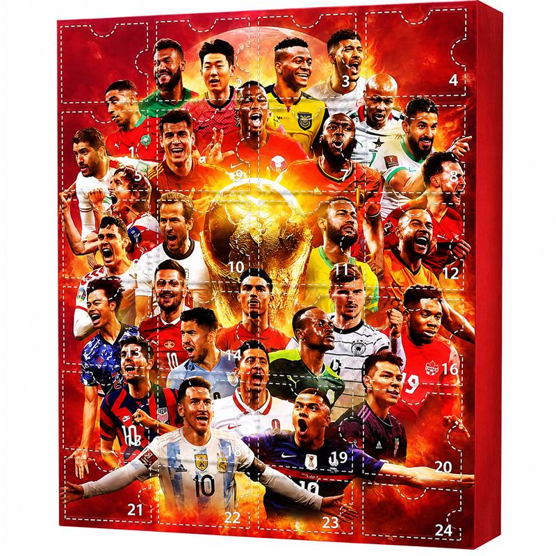 Адвент-календарь детский Футбол FIFA world cup на 24 дня (арт EPC15344M) Адвент-календарь детский Футбол FIFA world cup на 24 дня (арт EPC15344M)