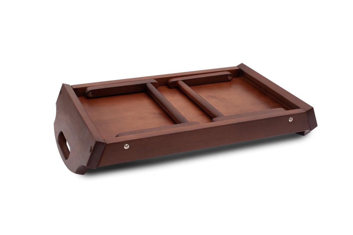 Столик-таця для сніданку Спліт Мікс Меблі Дерево/Горіх - фото 3