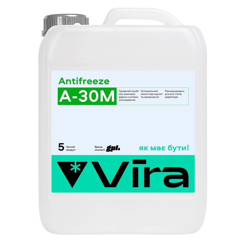 Жидкость охлаждающая VIRA А-30М -30 °С 5 кг Зеленый (VI0061)