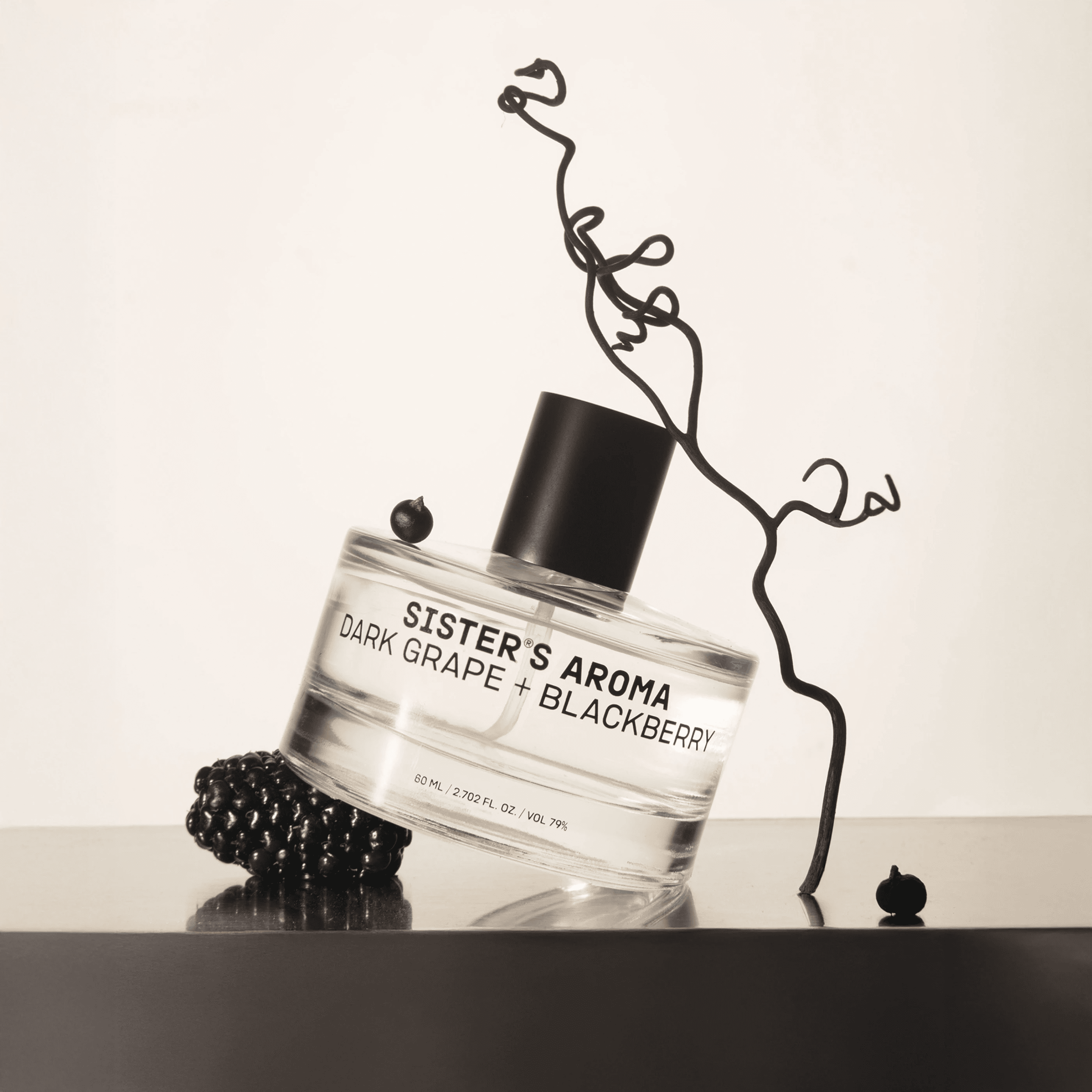 Парфуми для авто Sister`s Aroma Чорний виноград + Ожина 60 мл (4820227784738)