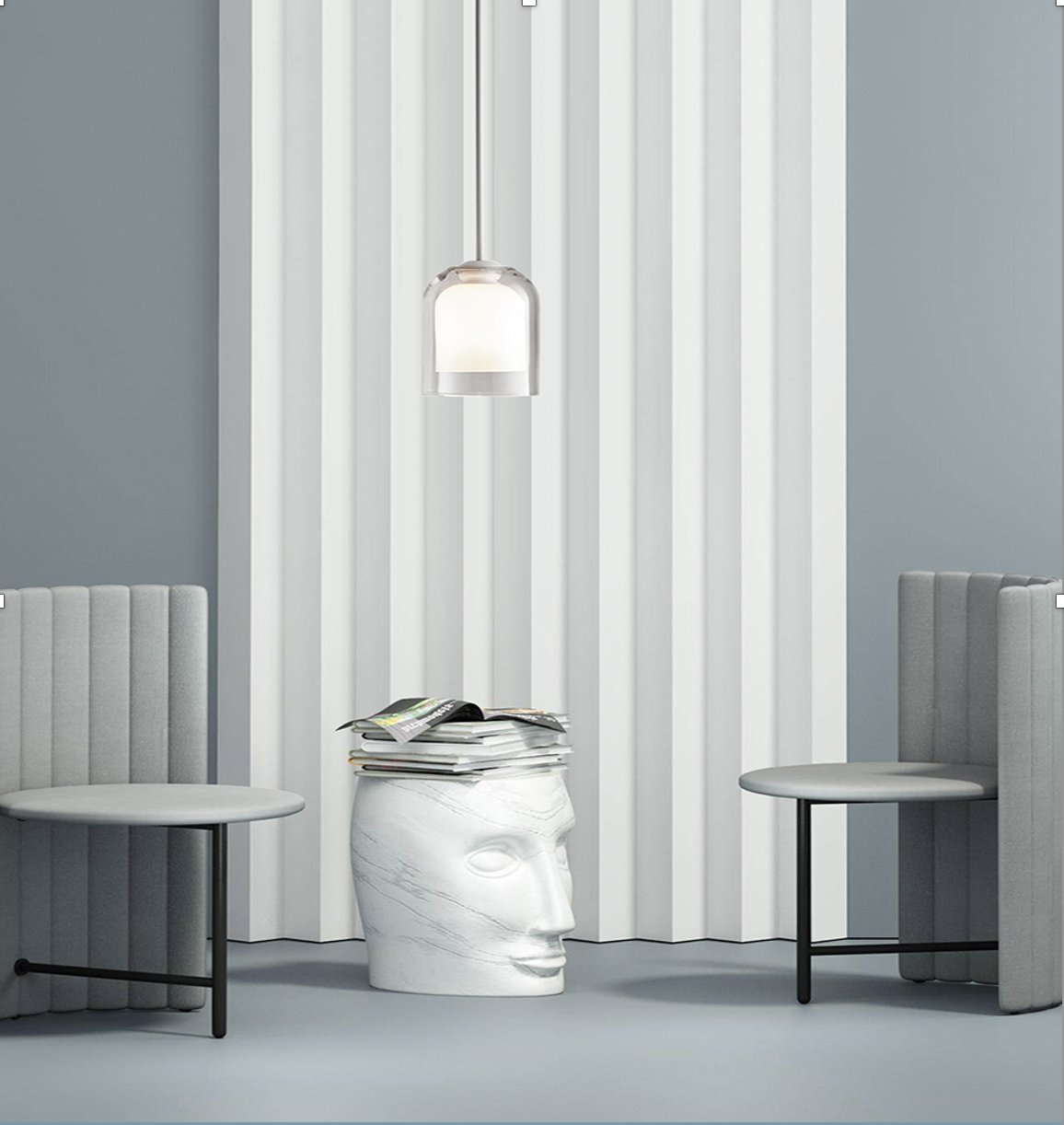 Подвесная люстра Tube Glass Lamp 050813/1 wt