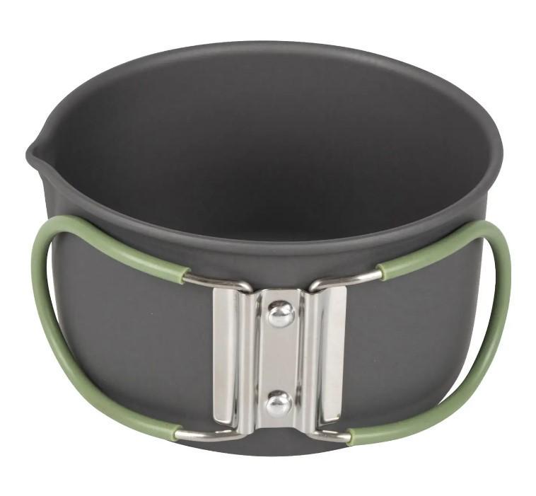 Набір посуду Bo-Camp Explorer 4 Pieces 19 Hard Anodized Grey/Green (DAS302733) - фото 3 Набір посуду Bo-Camp Explorer 4 Pieces 19 Hard Anodized Grey/Green (DAS302733) - фото 3