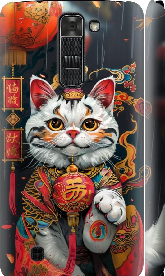 Чехол на LG K7 China Cat v2 (6135m-451-42517) Чехол на LG K7 China Cat v2 (6135m-451-42517)