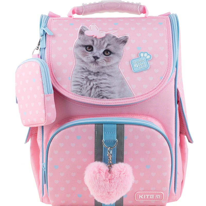 Рюкзак шкільний каркасний KITE Education Studio Pets (SP24-501S)