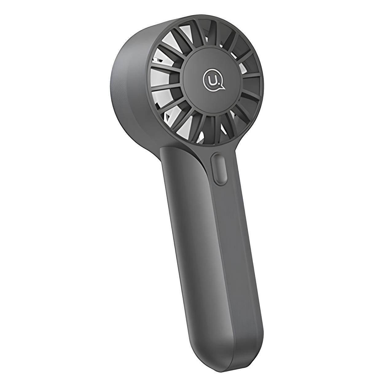 Вентилятор ручной Usams ZB288 High-speed Handheld Mini Fan 3 Level Black (ME0020289) - фото 2