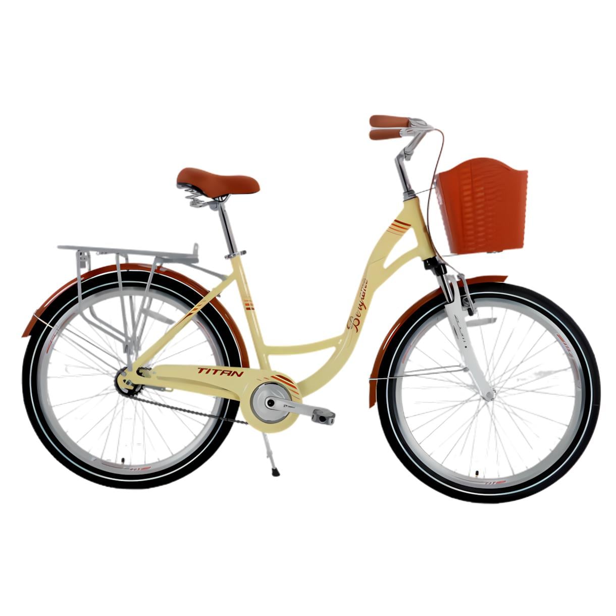 Велосипед Titan Bergamo 26" 17" Кремовий (393)