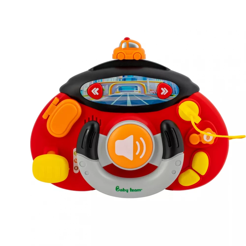 Руль с музыкой и креплением для коляски Limo Toy 59063-1 музыкальный автотренажер (2915892921)