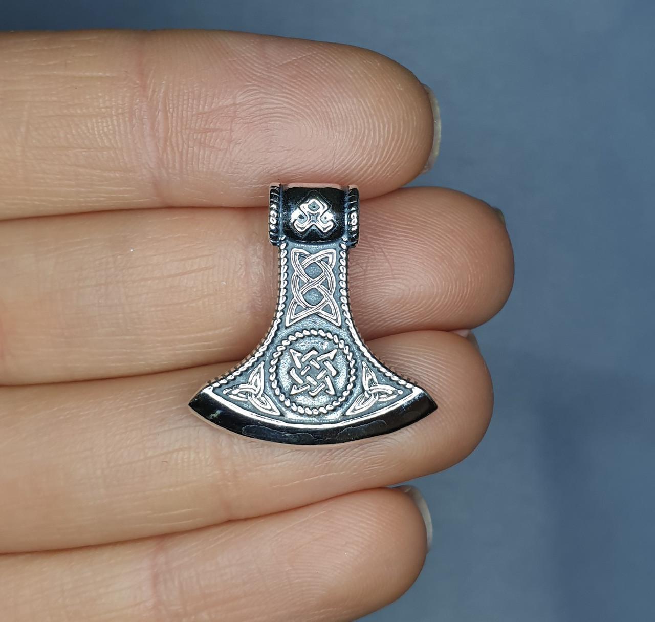 Амулет серебряный Секира Перуна 2,5 г (1351737256)