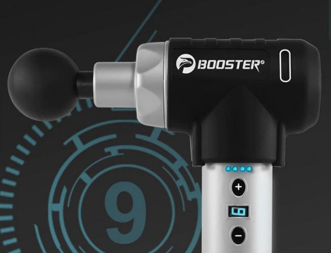 Массажер перкуссионный ударный Booster Pro 2 5 насадок (26946116) - фото 2 Массажер перкуссионный ударный Booster Pro 2 5 насадок (26946116) - фото 2